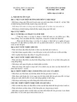 [Đề cương và câu hỏi ôn tập Học kì 1] - Môn: Địa lý 12