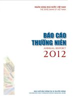 Báo Cáo Thường Niên Ngân Hàng Nhà Nước Việt Nam 2012