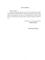 Giải pháp nâng cao hiệu quả cho vay vốn tại ngân hàng chính sách xã hội tỉnh hòa bình 