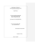 Xây dựng hệ thống iso 90012008 tại các trung tâm dữ liệu công ty tnhh viettel – cht 