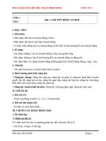 Giáo án vật lý 8 theo CV 5512 phát triển năng lực mới   5 hoạt động 