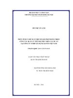 Phân tích và đề xuất một số giải pháp hoàn thiện công tác quản lý tiến độ thực hiện các dự án tại công ty tnhh xây dựng kanto việt nam  