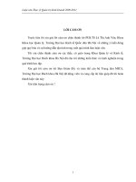 Xây dựng và áp dụng hệ thống quản lý chất lượng theo tiêu chuẩn iso 90012008 trong quản lý hành chính tại trung tâm nghiên cứu quốc tế mica, trường đhbk hà nội 