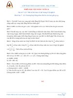 TOÁN 7: BÀI TẬP TUẦN 14