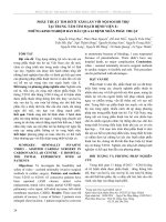 Phẫu thuật tim hở ít xâm lấn với nội soi hỗ trợ tại trung tâm Tim mạch Bệnh viện E: Những kinh nghiệm ban đầu qua 63 bệnh nhân phẫu thuật