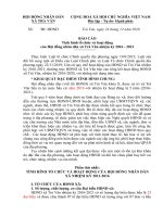 báo cáo tổng kết nhiệm kỳ hội đồng nhân dân xã 2016 2021