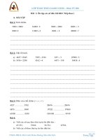 TOÁN 4 – CHƯƠNG I- BÀI 2: ÔN TẬP CÁC SỐ ĐẾN 100 000 ( tiếp theo )