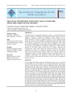 NHẬN DẠNG MÔ HÌNH ĐÔI TƯỢNG DÙNG MẠNG NƠ-RON RBF TRONG ĐIỀU KHIỂN DỰ BÁO MÔ HÌNH