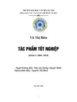 Tác phẩm tốt nghiệp của sinh viên Khoa Viết văn - Báo chí