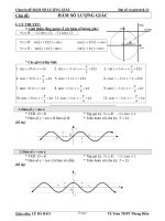 Chuyên đề hàm số lượng giác-Phương trình lượng giác lớp 11 - ÔN THI TOÁN