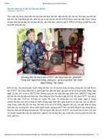 Bảo tồn, phát huy di sản văn hóa phi vật thể