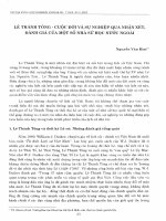 Lê Thánh Tông-Cuộc đời và sự nghiệp qua nhận xét, đánh giá của một số nhà sử học nước ngoài