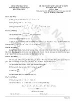 Đề tuyển sinh vào lớp 10 -Môn toán - Bắc Ninh (2016-2017) - ÔN THI TOÁN