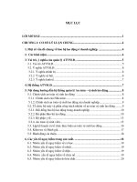 Phân tích và đề xuất các giải pháp cho công tác quản lý an toàn vệ sinh lao động nhà máy ô tô đồng vàng 