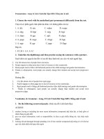 Tải Giải bài tập SBT Tiếng Anh lớp 12 chương trình mới Unit 2: Urbanisation - Lời giải sách bài tập Tiếng Anh lớp 12 Unit 2