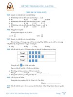 TOÁN 4: BÀI TẬP TUẦN 5