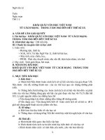 Ngữ văn 12 soạn theo công văn 5512 kì 1 