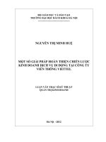 Phân tích rủi ro của dự án đầu tư qua việc xây dựng tỷ lệ chiết khấu tài chính và một số giải pháp để lập dự án đầu tư hoàn hảo 