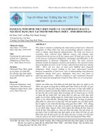 Đánh giá tình hình thực hiện nghĩa vụ tài chính đất đai của người sử dụng đất tại thành phố Phan Thiết - tỉnh Bình Thuận