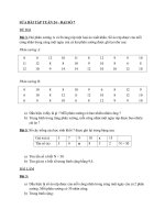 NỘI DUNG BÀI HỌC MÔN TOÁN 7 - TUẦN 25