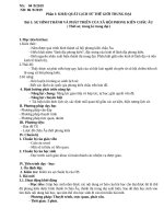 Giáo án lịch sử 7 soạn theo công văn 5512 bộ GD