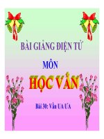 Tiếng Việt 1 bài 30 Vần UA ƯA | Ngữ văn, Lớp 1 - Ôn Luyện