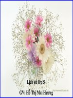 Tuần 6: Bài: Quyết chí ra đi tìm đường cứu nước