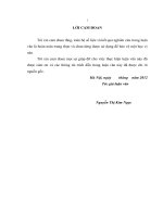 Hoàn thiện công tác lập dự án ngân sách nhà nước tại tỉnh hòa bình 