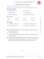 PHIẾU BÀI TẬP TOÁN 9 – TUẦN 4