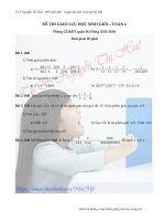 Đề thi giao lưu HSG toán 6 - quận Hà Đông (2013-2014) - ÔN THI TOÁN