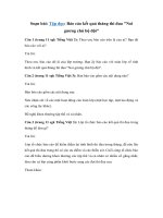 Tải Tập đọc lớp 3: Báo cáo kết quả tháng thi đua 