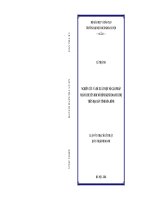 Nghiên cứu và đề xuất một số giải pháp nhằm chuyển đổi mô hình kinh doanh chợ trên địa  bàn tỉnh hòa bình 
