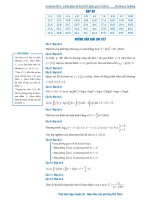 Ngọc huyền LB đáp án chi tiết đề minh họa môn toán 2019 