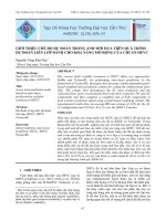 Giới thiệu chế độ dự đoán trong ảnh mới dựa trên quá trình dự đoán liên lớp dành cho khả năng mở rộng của chuẩn HEVC