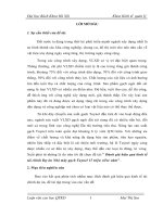 Đánh giá hiệu quả kinh tế tài chính dự án nhà máy gạch tuynel 15 triệu viênnăm 