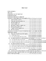 Áp dụng phương pháp xác định chi phí theo hoạt động tại Ngân hàng TMCP Quân Đội