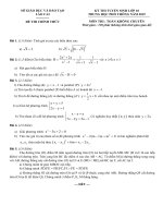 Đề tuyển sinh lớp 10 THPT năm 2019 – 2020 môn Toán sở GDĐT Lào Cai | Toán học, Đề thi vào lớp 10 - Ôn Luyện