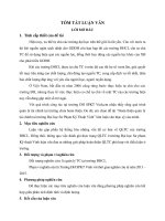 Hoàn thiện quản lý tài chính tại Trường đại học sư phạm kỹ thuật Vinh