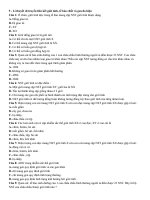 Bài tập có đáp án về quy luật di truyền, nhiều gen trên một nhiễm sắc thể lớp 12 phần 17 | Lớp 12, Sinh học - Ôn Luyện