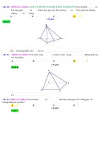 Bài 1. Bài tập có đáp án chi tiết về xác định quan hệ vuông góc giữa đường thẳng và mặt phẳng, đường thẳng và đường thẳng | Toán học, Lớp 11 - Ôn Luyện