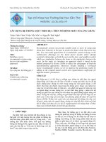 XÂY DỰNG HỆ THỐNG GỢI Ý PHIM DỰA TRÊN MÔ HÌNH NHÂN TỐ LÁNG GIỀNG