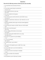 Tải 545 câu viết lại ôn thi THPT Quốc gia môn tiếng Anh năm 2018 CÓ ĐÁP ÁN - Tài liệu ôn thi THPT Quốc gia môn tiếng Anh năm 2017