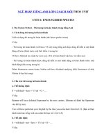 Tải Ngữ pháp Unit 6 lớp 12 Endangered Species - Tiếng Anh 12 Unit 6 Endangered Species| Cấu trúc Unit 6 SGK tiếng Anh lớp 12 mới