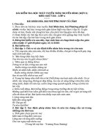 Bài kiểm tra Học trực tuyến – Ngữ văn 6 (Đợt 3)