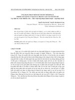 Ứng dụng phần mềm mã nguồn mở DSpace trong xây dựng và quản lý bộ sưu tập tài nguyên số tại Trung tâm thông tin - thư viện Đại học Khoa học - Tự nhiên Huế