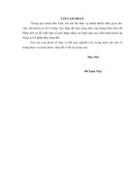 Phân tích và đề xuất một số giải pháp nâng cao hiệu quả hoạt động sản xuất kinh doanh của công ty cổ phần may nam hà  