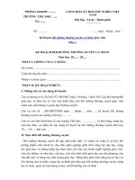 Tải Kế hoạch bồi dưỡng thường xuyên cá nhân Giáo viên năm 2020 - 2021 (9 mẫu) - Kế hoạch BDTX theo 4 Mô đun mới năm 2020 - 2021