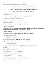 Đề ôn tập họ ckif 1 môn tiếng anh lớp 11 năm 2016 | Tiếng Anh, Lớp 11 - Ôn Luyện