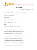 Tải Lời bài hát Death Bed Powfu ft Beabadoobee - Powfu feat. beabadoobee Death Bed Lyrics Vietsub