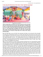 Tu bổ, phục hồi di tích lịch sử Phủ Trịnh:Trả lại